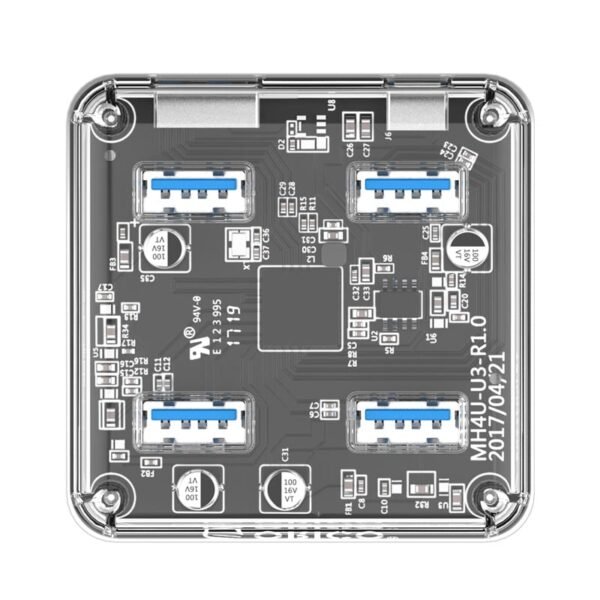 ORICO 4 Port USB3.0 Transparent Hub - Image 2